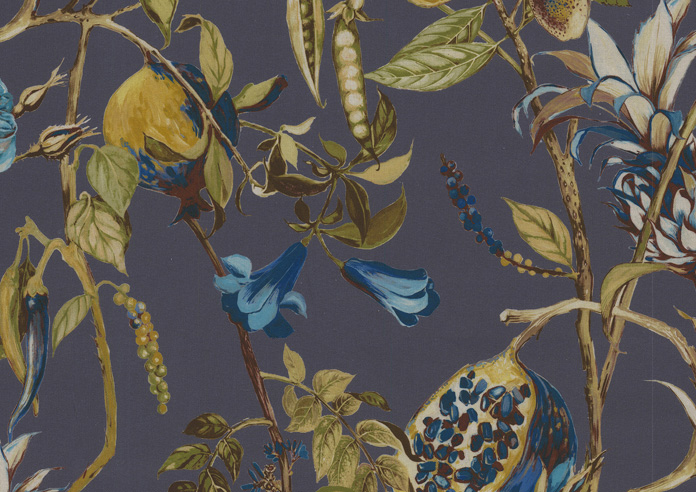 Kensington, Navy - Made to Measure Curtains - Image 8
